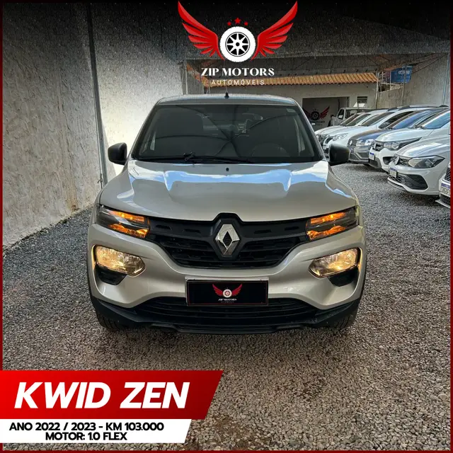 Carro Renault Kwid 2023 Zen 1.0 12v SCe (Flex)