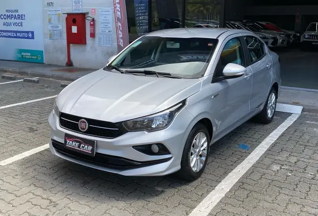 Carro Fiat Cronos 2019 1.3 Drive Firefly GSR (Flex)