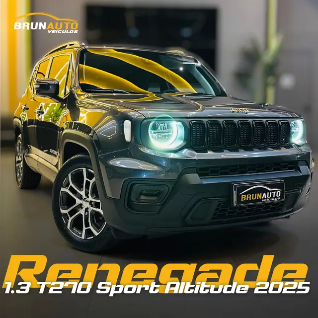 Carro Jeep Renegade 2025 Altitude T270 1.3 Turbo 4x2