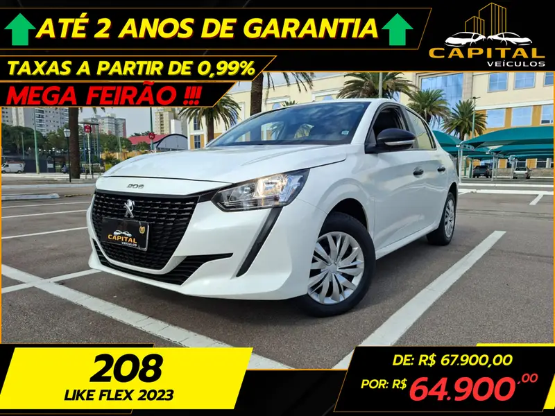 Peugeot 208 Like 1.0 (Flex)
