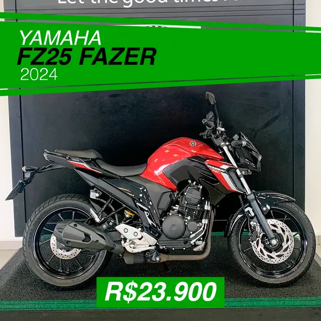 Moto Yamaha Fazer FZ25 2024 ABS