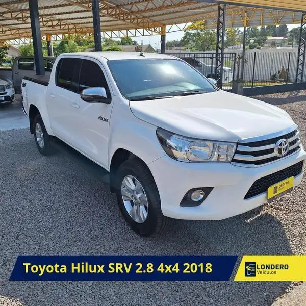 Carro Toyota Hilux Cabine Dupla 2018 Hilux 2.8 16v TDI SRV CD 4x4 (Aut)