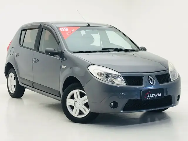Carro Renault Sandero 2009 Privilège 1.6 8V Hi-Torque (flex)