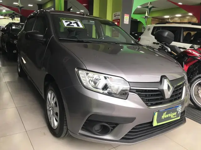 Carro Renault Sandero 2021 Life 1.0 12V SCe (Flex)