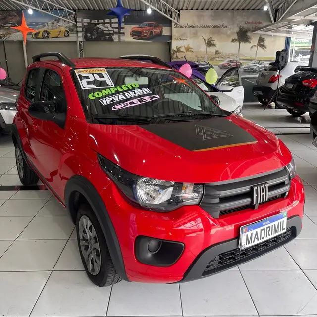 Carro Fiat Mobi 2024 Trekking 1.0
