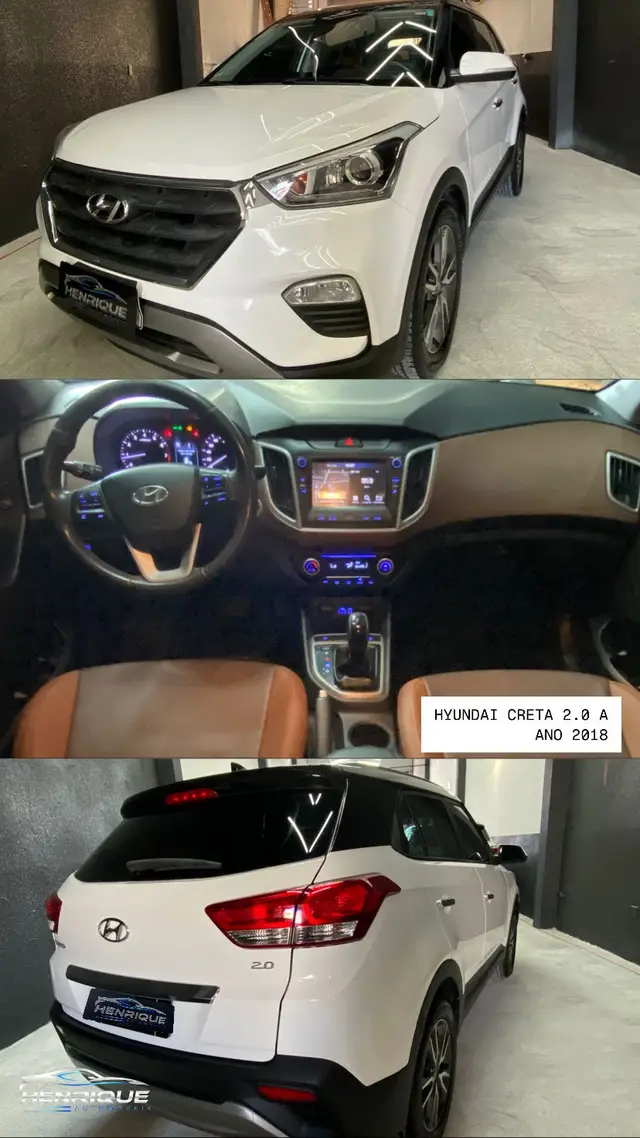 Carro Hyundai Creta 2018 Prestige 2.0 (Aut) (Flex)