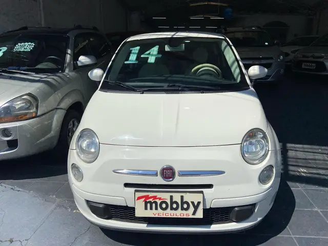 Carro Fiat 500 2014 Cult Dualogic 1.4 Evo (Flex)