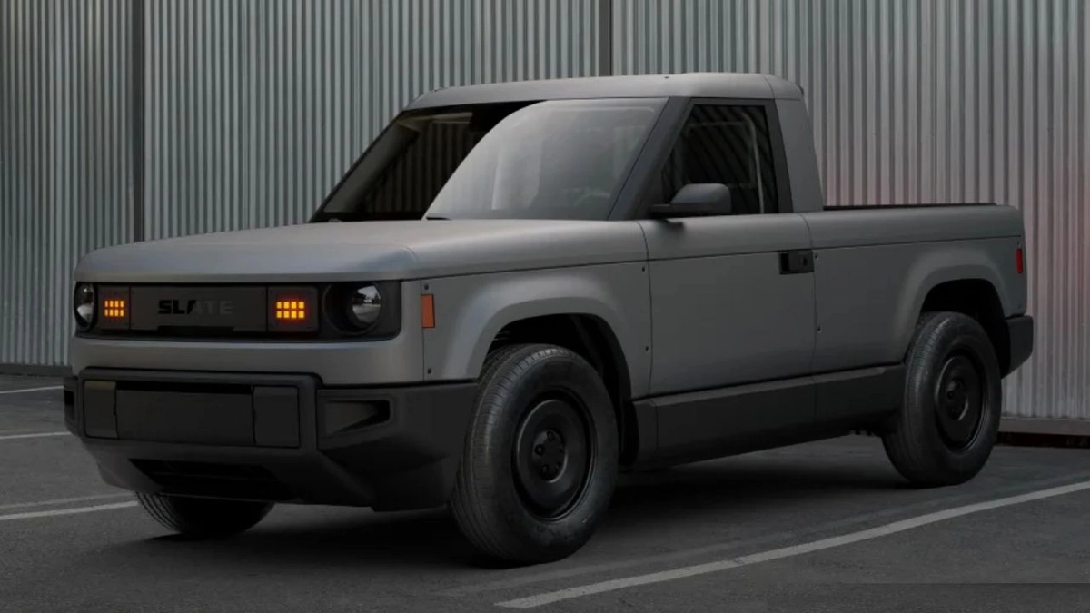 Slate Truck é picape focada em trabalho, mas pode virar SUV de conforto com personalização 
