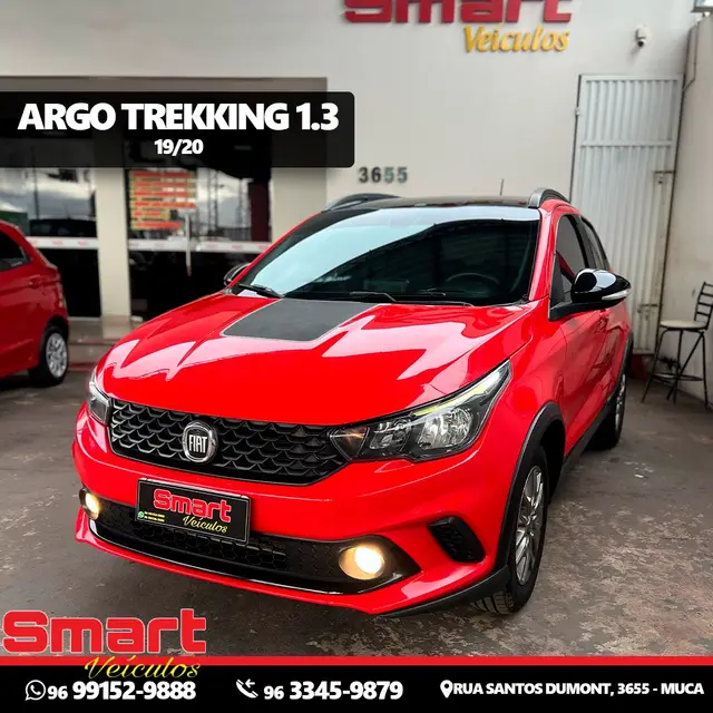 Carro Fiat Argo 2020 1.3 Trekking (Flex)