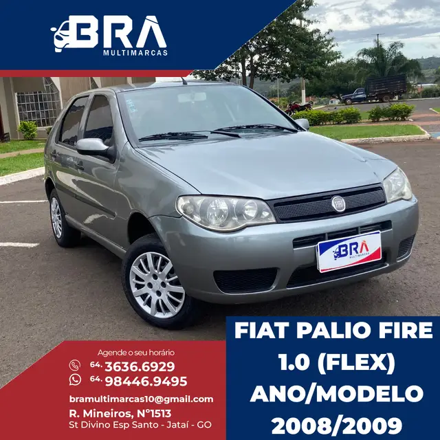 Carro Fiat Palio 2009 1.0 Economy Fire