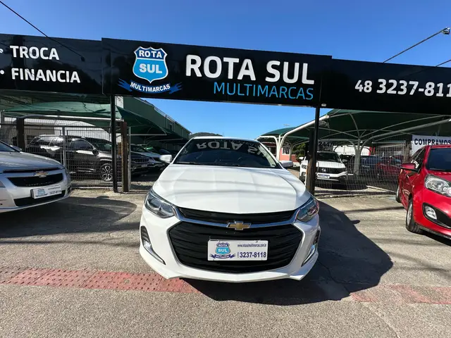 Carro Chevrolet Onix Plus 2021 1.0 Premier Turbo Flex (Aut)