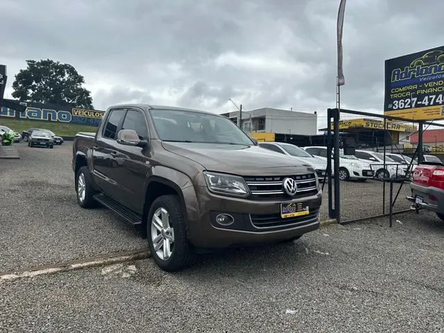 Carro Volkswagen Amarok 2015 2.0 CD 4x4 TDi Highline (Aut)