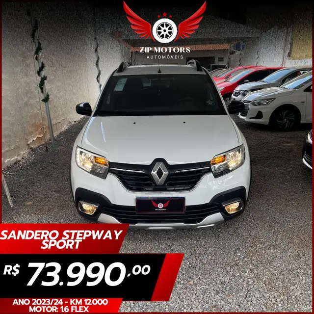 Carro Renault Stepway 2024 Zen 1.0 12V SCe (Flex)