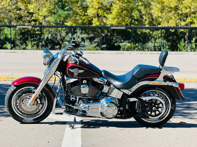 Carro Harley-Davidson Fat Boy FLSTF 2014 Fat Boy FLSTF