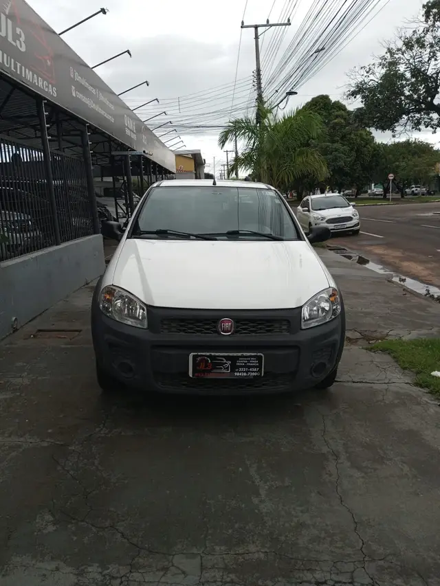 Carro Fiat Strada 2020 Hard Working 1.4 (Flex) (Cabine Dupla)