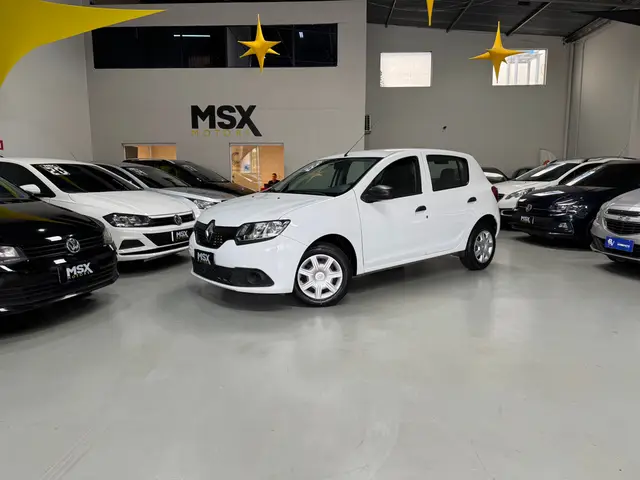 Carro Renault Sandero 2018 Authentique 1.0 12V SCe (Flex)