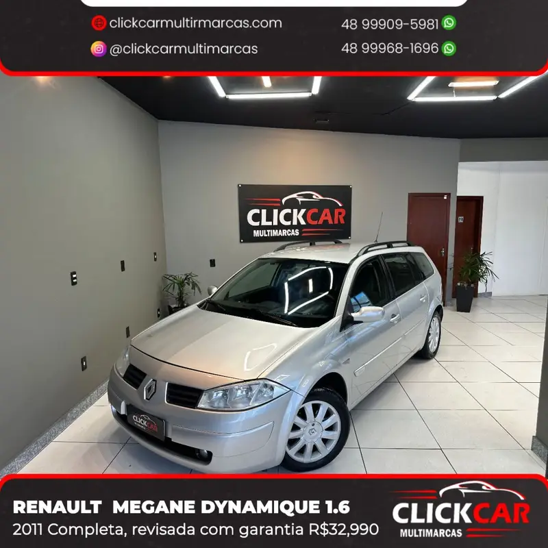 Renault Megane Grand Tour Mégane Grand Tour Dynamique 1.6 16V (flex)