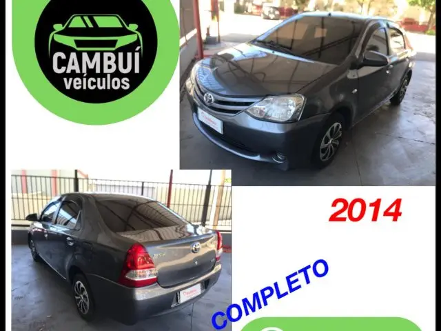 Carro Toyota Etios Sedan 2014 XS 1.5 (Flex)