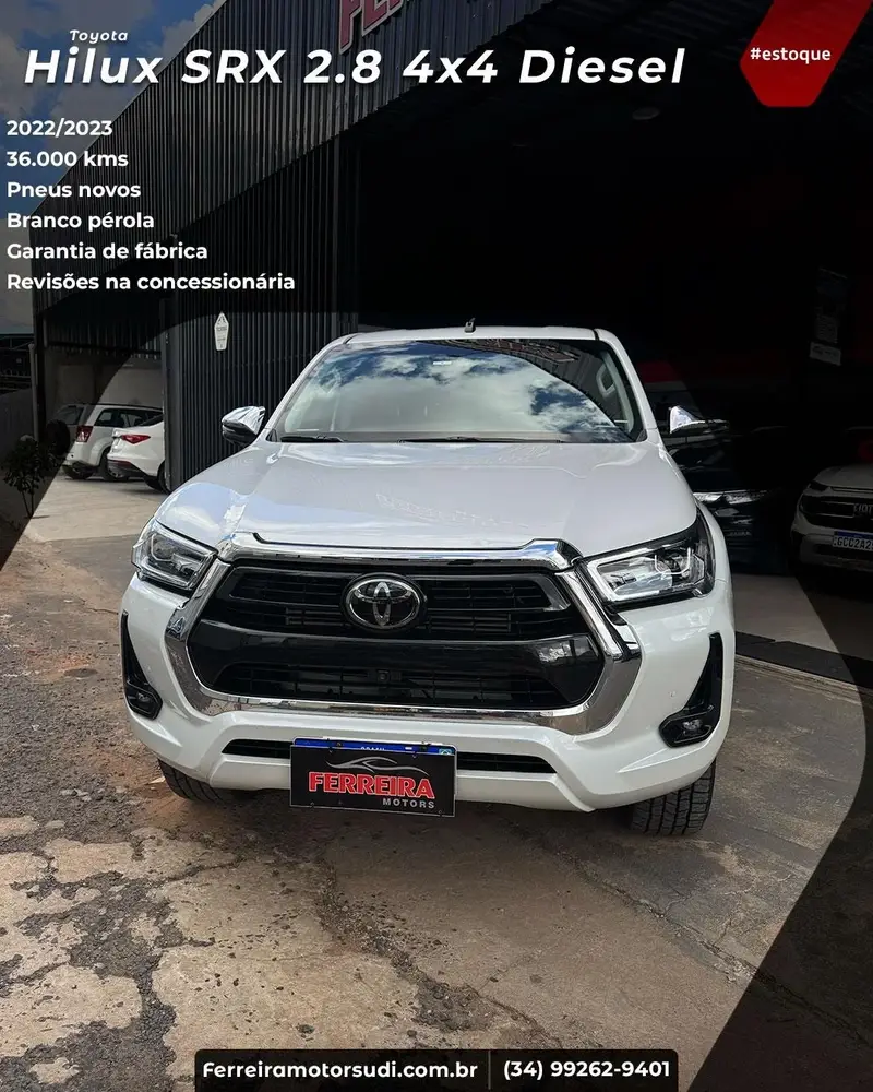 Toyota Hilux Cabine Dupla SRX 4x4 2.8 Diesel