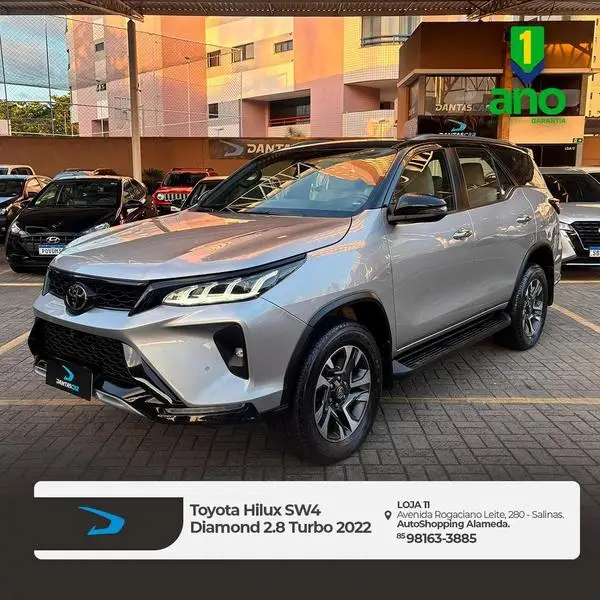 Toyota SW4 Diamond  2.8 turbodiesel 7L 4x4 (Aut)