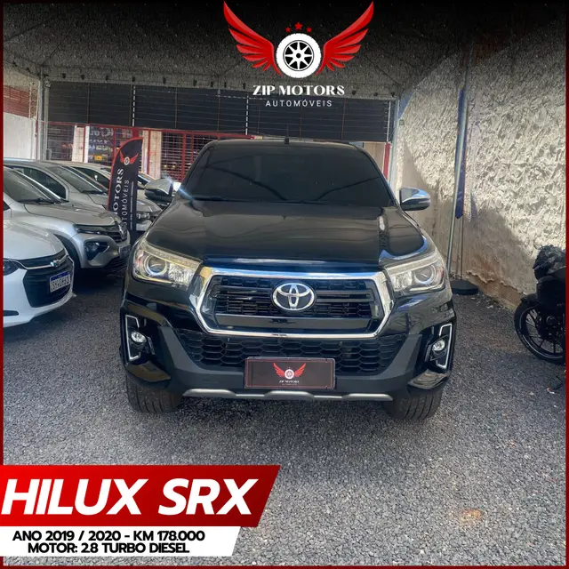 Carro Toyota Hilux Cabine Dupla 2020 Hilux 2.8 TDI SRX CD 4x4 (Aut)