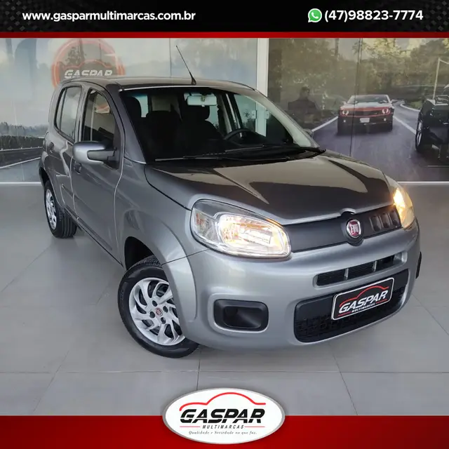 Carro Fiat Uno 2016 Attractive 1.0 (Flex) 4p
