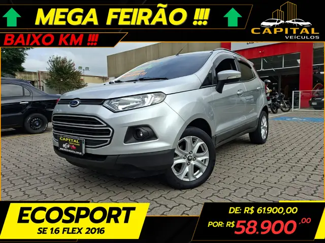 Carro Ford EcoSport 2016 Ecosport Freestyle Powershift 1.6 (Flex)