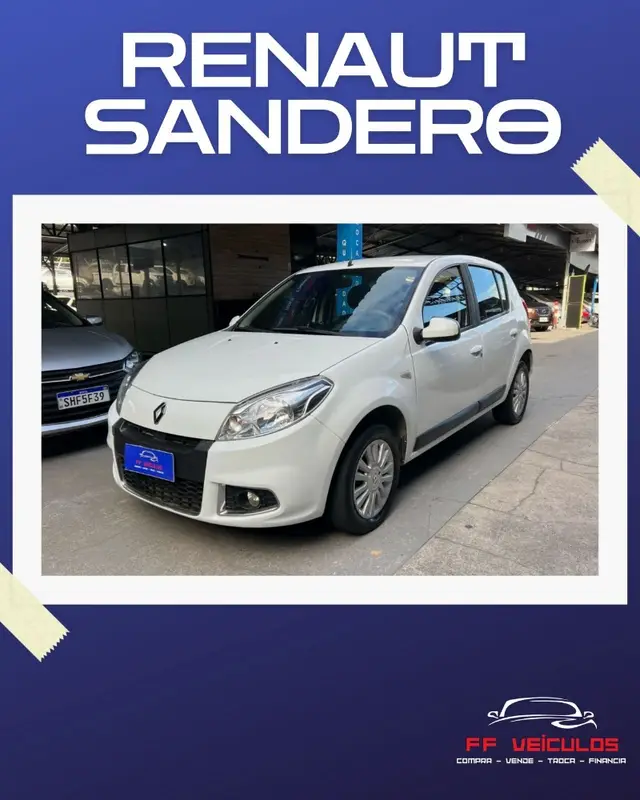 Carro Renault Sandero 2012 Privilege 1.6 16V (Flex)(aut)