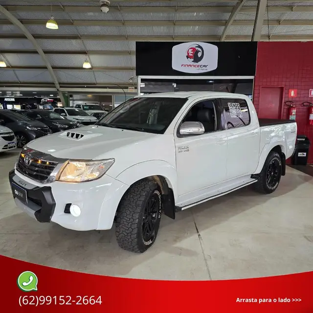 Carro Toyota Hilux Cabine Dupla 2012 Hilux 3.0 TDI 4x4 CD SRV (Aut)