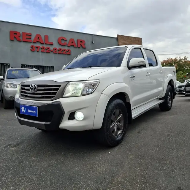 Carro Toyota Hilux Cabine Dupla 2013 Hilux 2.7 SRV CD 4x4 (Flex) (Aut)