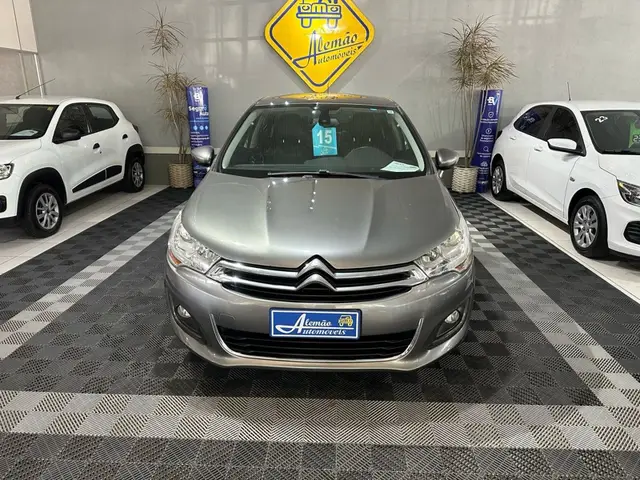 Carro Citroën C4 Lounge 2015 Tendance 1.6 Turbo Flex Aut.