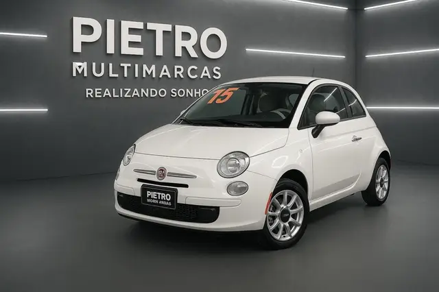 Carro Fiat 500 2015 1.4 Flex 8V EVO Mec.