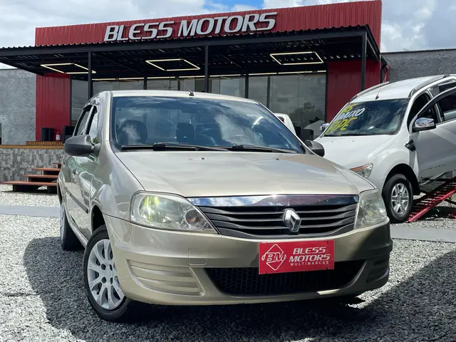 Carro Renault Logan 2012 Authentique 1.0 16V (flex)
