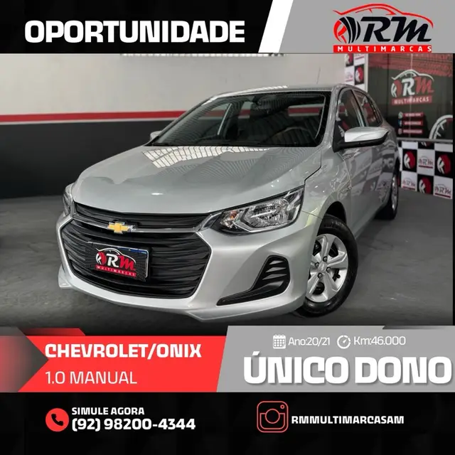 Carro Chevrolet Onix 2021 1.0 (Flex)