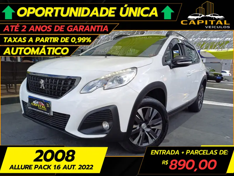 Peugeot 2008 Allure 1.6 16V (Aut) (Flex)