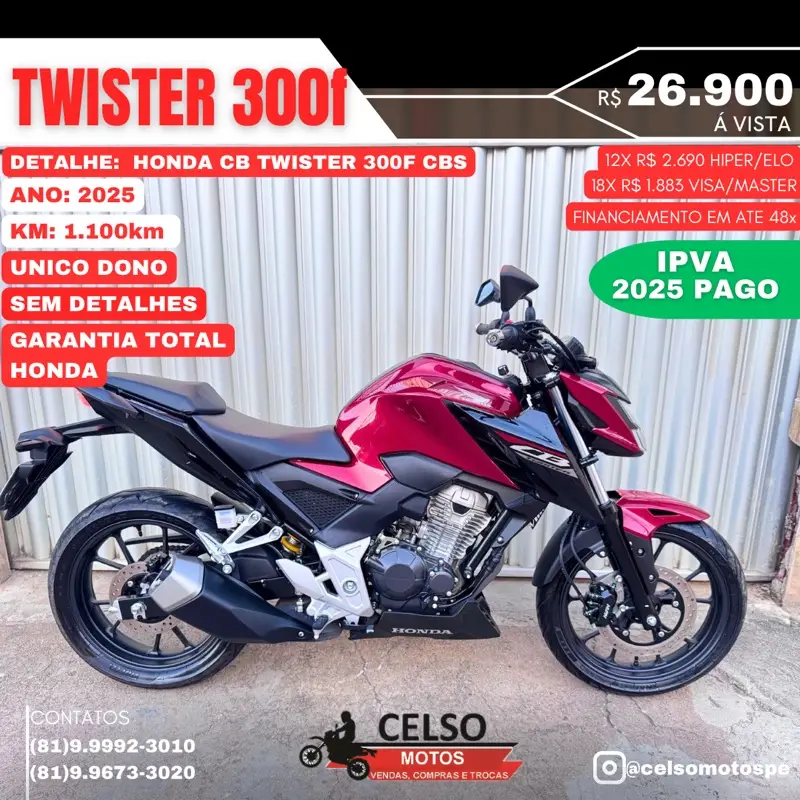 Honda CB 300F Twister (ABS)