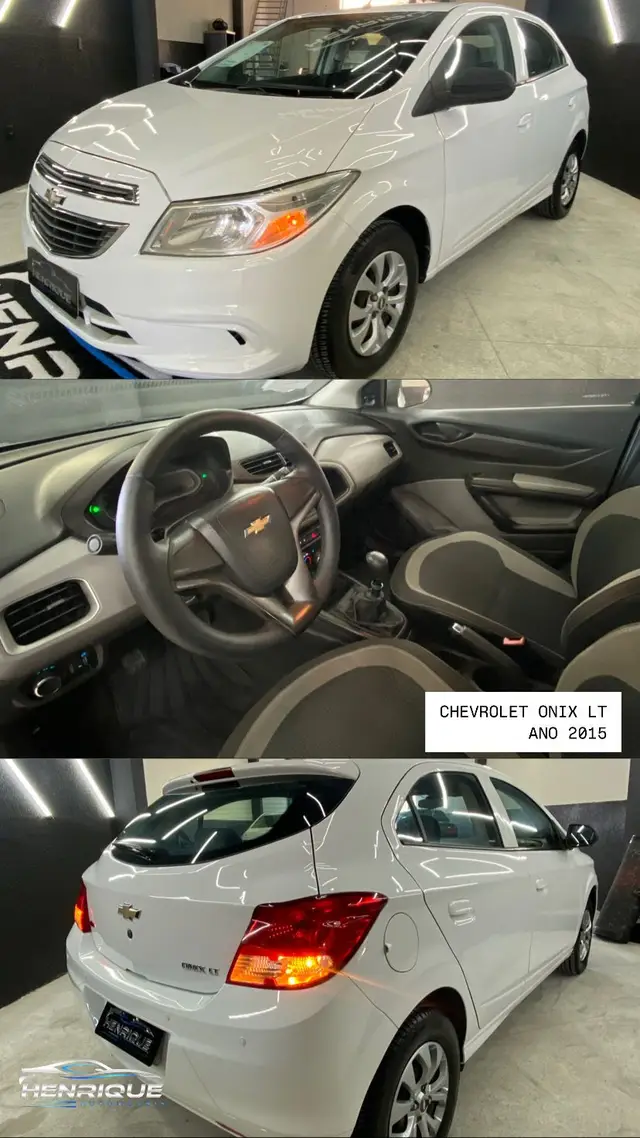 Carro Chevrolet Onix 2015 1.0 LT SPE/4
