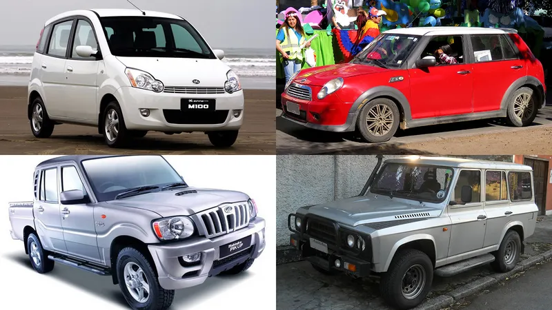 Oito carros que você não iria querer nem de presente de Natal