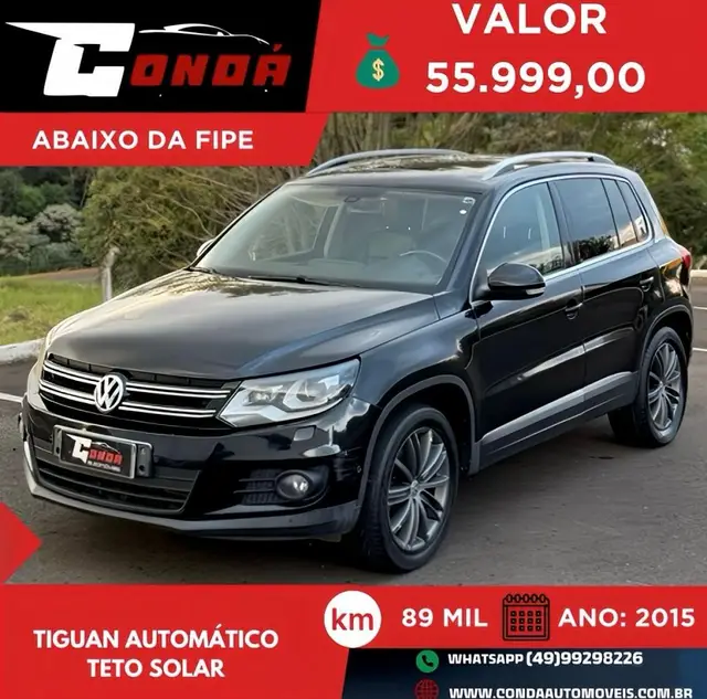Carro Volkswagen Tiguan 2015 2.0 TSI 4WD