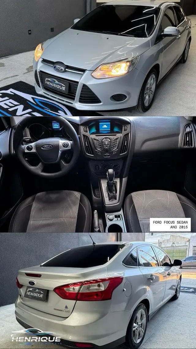 Carro Ford Focus Hatch 2015 SE Plus 2.0 16V PowerShift