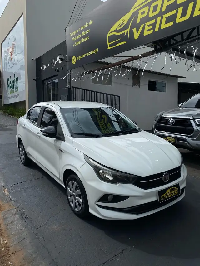 Carro Fiat Cronos 2019 1.3 Drive Firefly GSR (Flex)