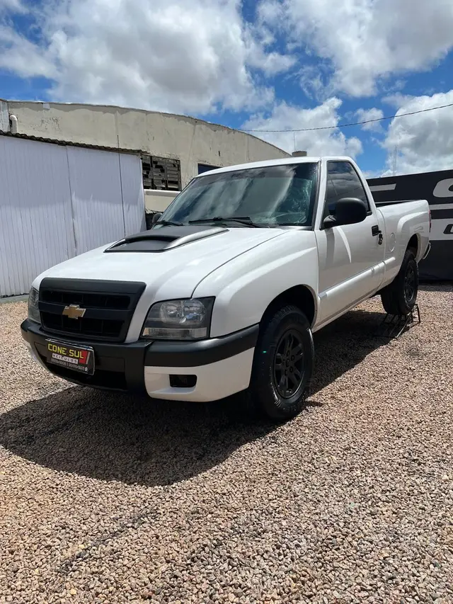 Carro Chevrolet S10 Cabine Simples 2010 S10 Colina 4x4 2.8 Turbo Electronic (Cab Simples)