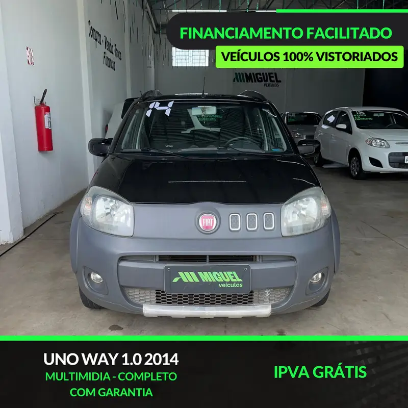 Fiat Uno Way 1.0 8V (Flex) 4p