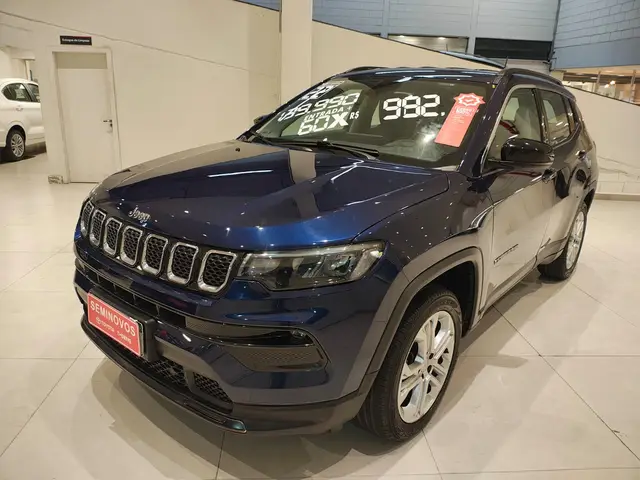 Carro Jeep Compass 2022 Longitude 1.3 T270 (Aut) (Flex)