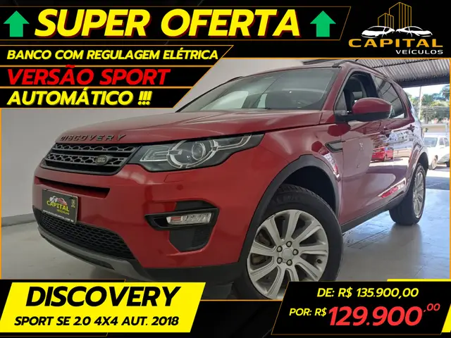 Carro Land Rover Discovery Sport 2018 2.0 Si4 SE 4WD