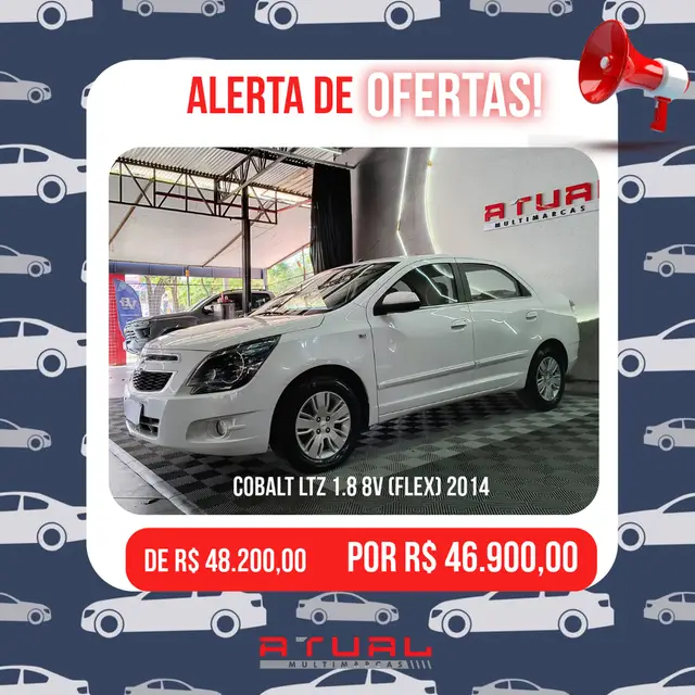 Carro Chevrolet Cobalt 2014 LTZ 1.8 8V (Flex)