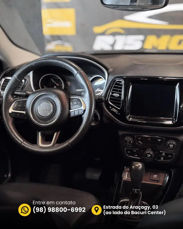 Carro Jeep Compass 2018 2.0 Night Eagle (Aut) (Flex)