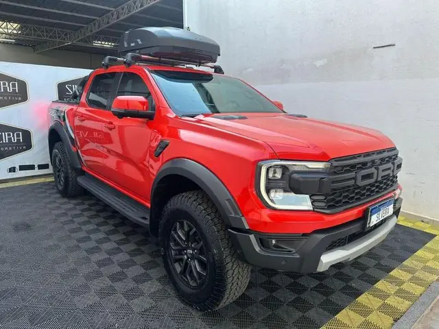Carro Ford Ranger Cabine Dupla 2024 Ranger Raptor 3.0 V6 Bi-Turbo 4WD AUT.