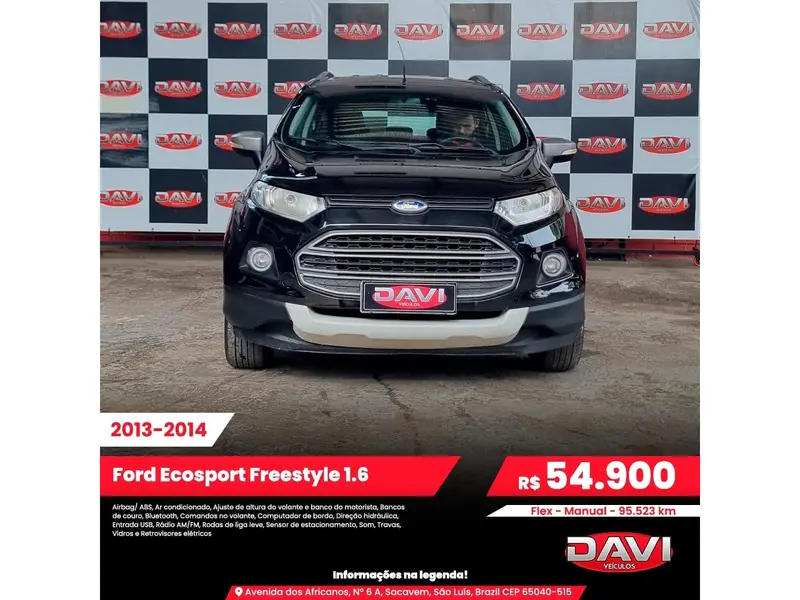Ford EcoSport Ecosport Freestyle Plus 1.6 16V (Flex)