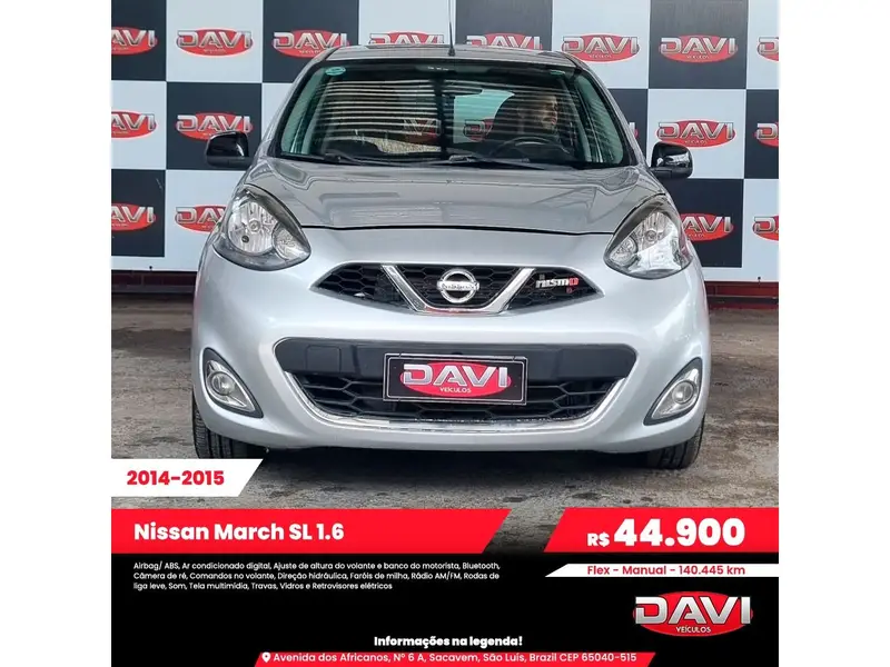 Nissan March 1.6 16V SL (Flex)